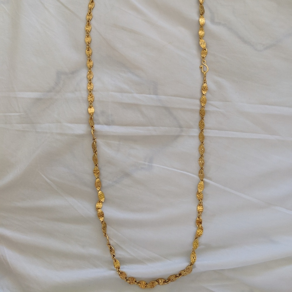 Gold necklace
